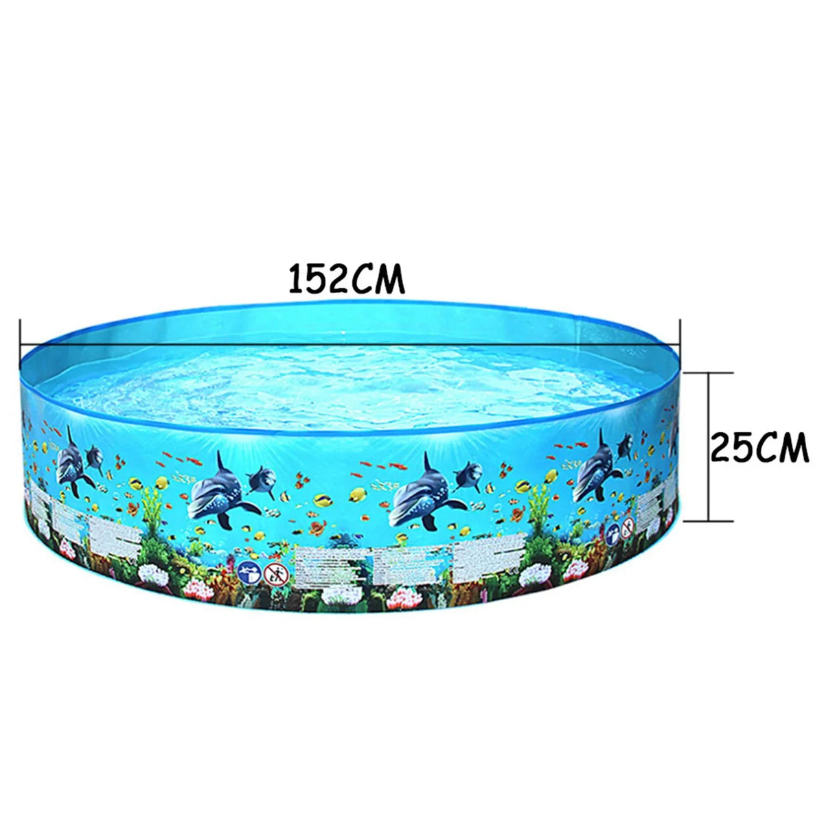 Children's Pool, , Paddling Pool Portable Sizehower Basin Game Child Baby Outdoor Indoor - 59.8 .8 inch, optional