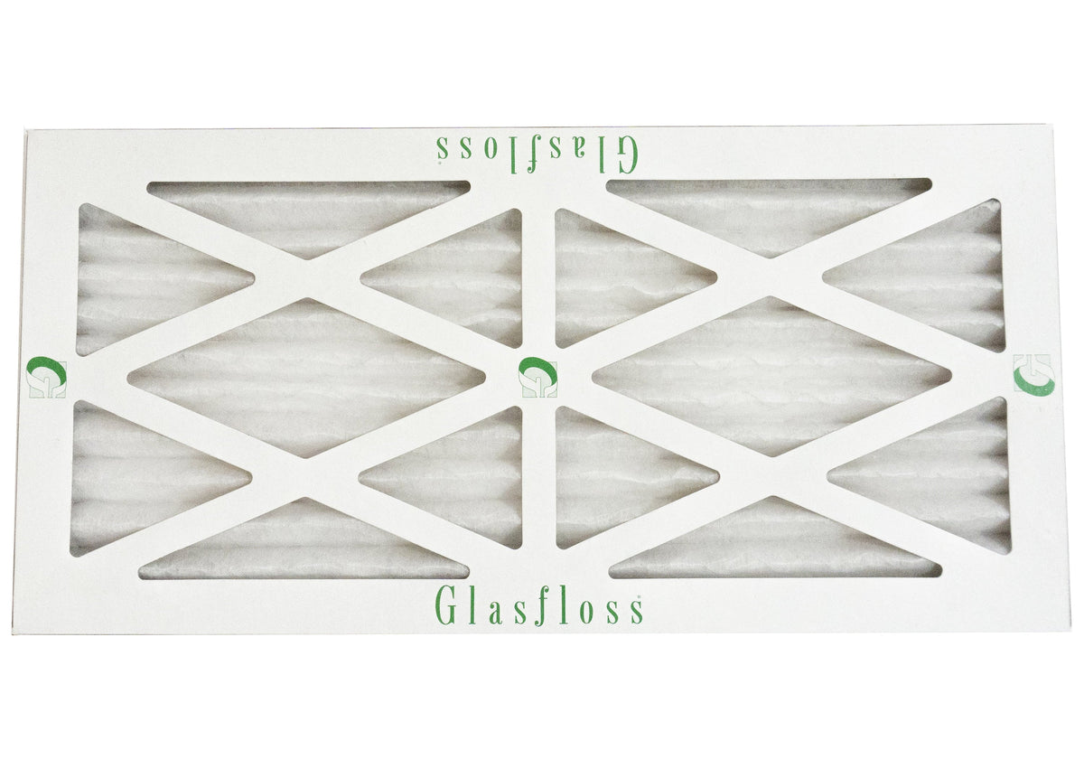 Glasfloss 13x18x1 - MERV 10 -Qty:4 - Furnace Air Filter - Made in USizeA (Actual Sizeize: 12.5 x 17.5x7/8 inch)