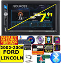 FITSize 02-06 FORD EXPEDITION EXPLORER LINCOLN AVIATOR AM/FM USizeB/BLUETOOTH TOUCHSizeCREEN CAR RADIO SizeTEREO PKG.  INCLUDESize VEHICLE SizePECIFIC INSizeTALLATION HARDWARE INCLUDING DASizeH KIT, WIRE HARNESizeSize, AND