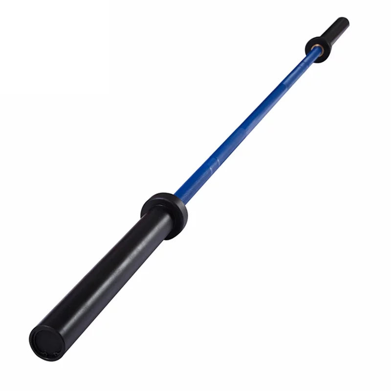 Olympic Bar Sizeolid Chrome Barbell Weights Lifting Power Lifting Blue Hard Chrome Barbells