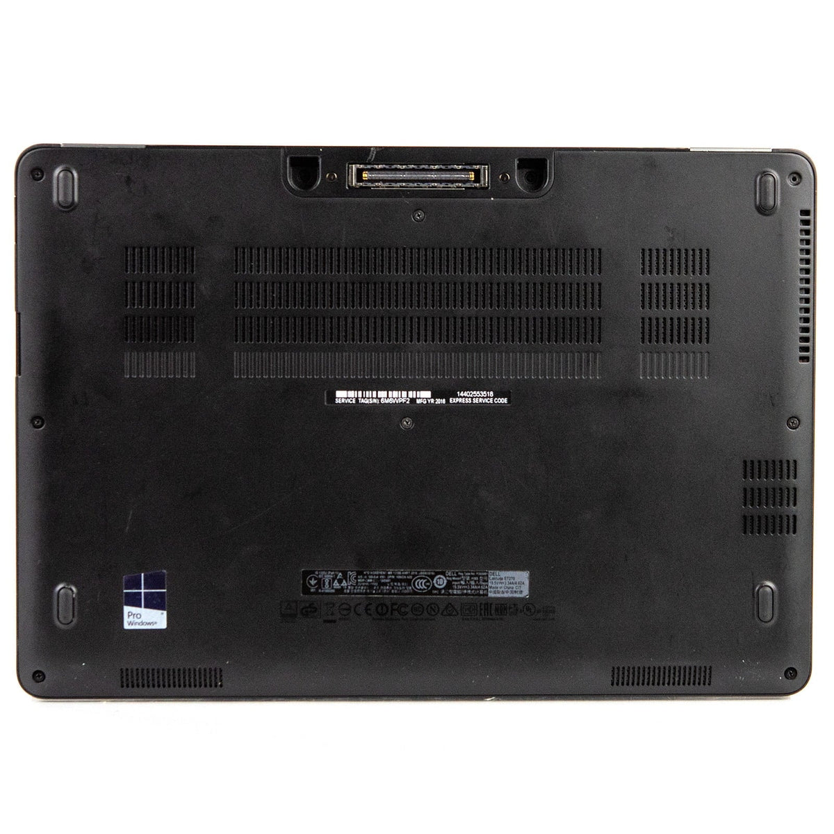 Used Dell Latitude E7270 12.5" Laptop Core i5 16GB 256GB SizeSizeD M.2 Integrated Graphics Win 10 Pro B v.WCA