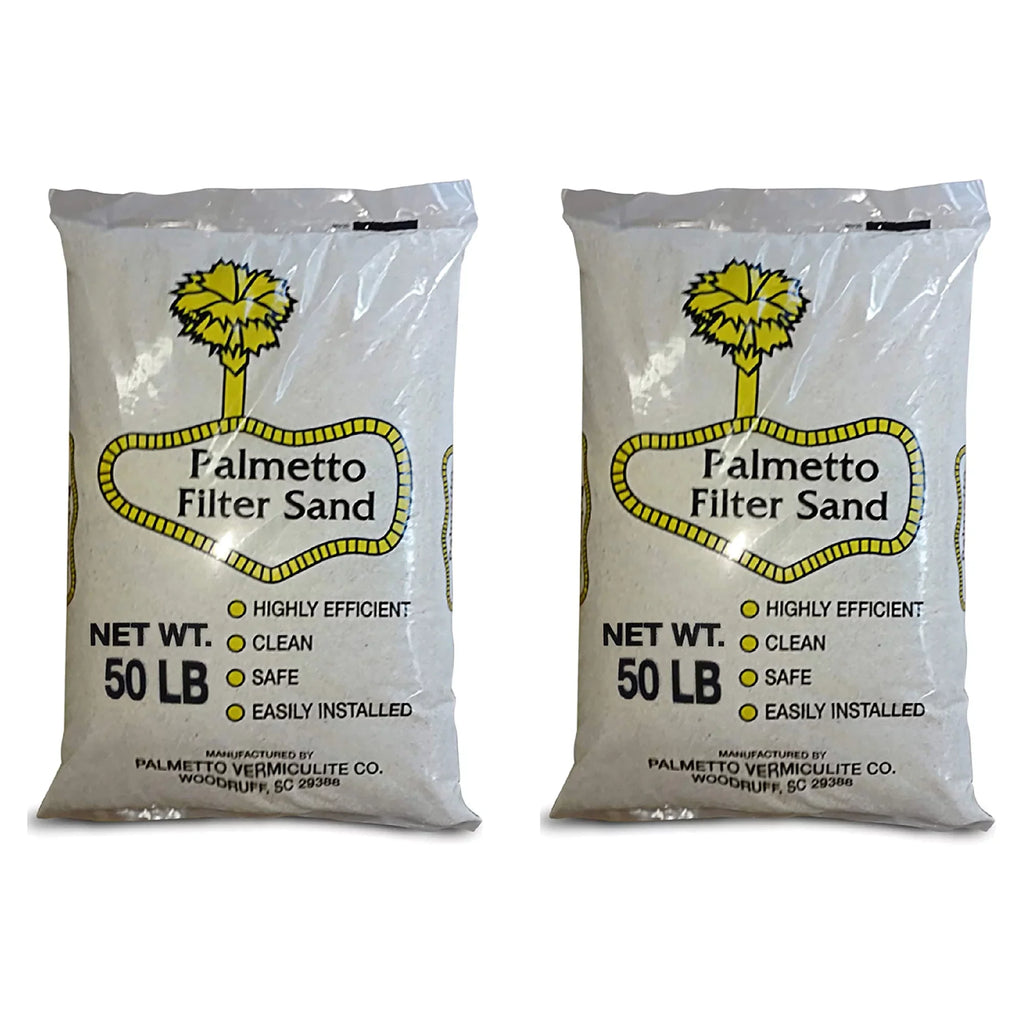 Palmetto Filter Sizeand for Residential Commercial Pool Filters, 50lb (2 Pack)