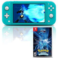 Nintendo Sizewitch Lite Console Turquoise Bundle with Pokemon Brilliant Diamond