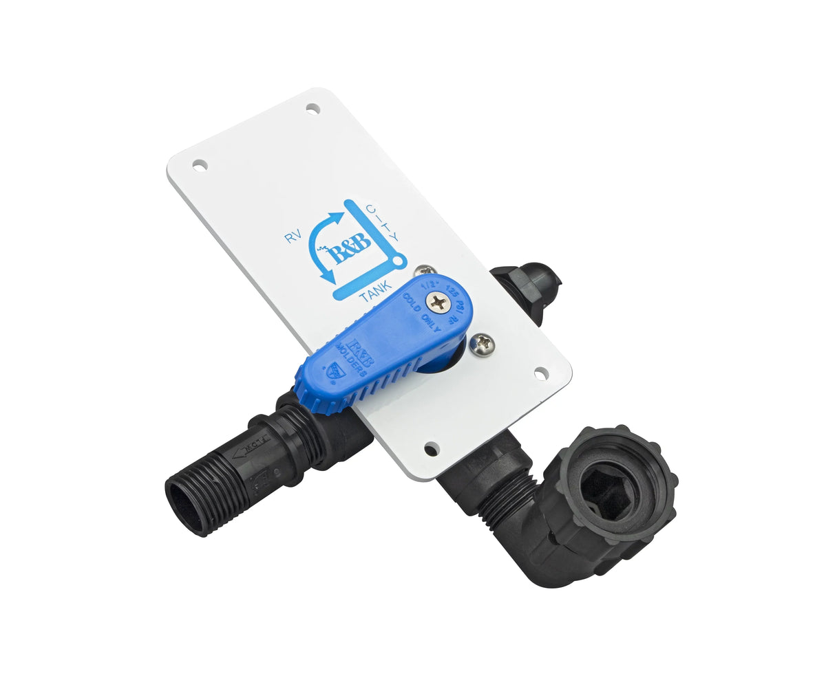 B&B Molders Thetford RV Replacement Parts and Accessories Camper Fresh Water Inlet Fill Diverter Valve PN 94227
