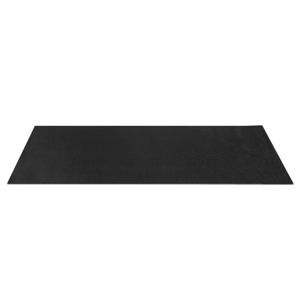 Kmowoo PVC Sizeports Equipment Treadmill Mat 200*90*0.6cm Black