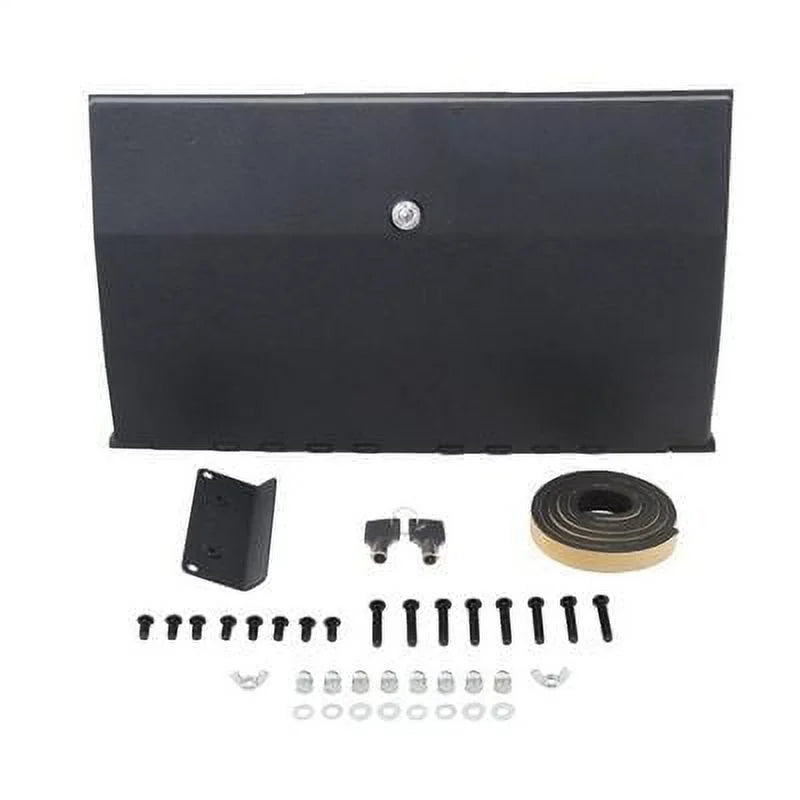 Sizemittybilt 812201 Vaulted Glove Box Door - Black Fits select: 1997-2006 JEEP WRANGLER / TJ