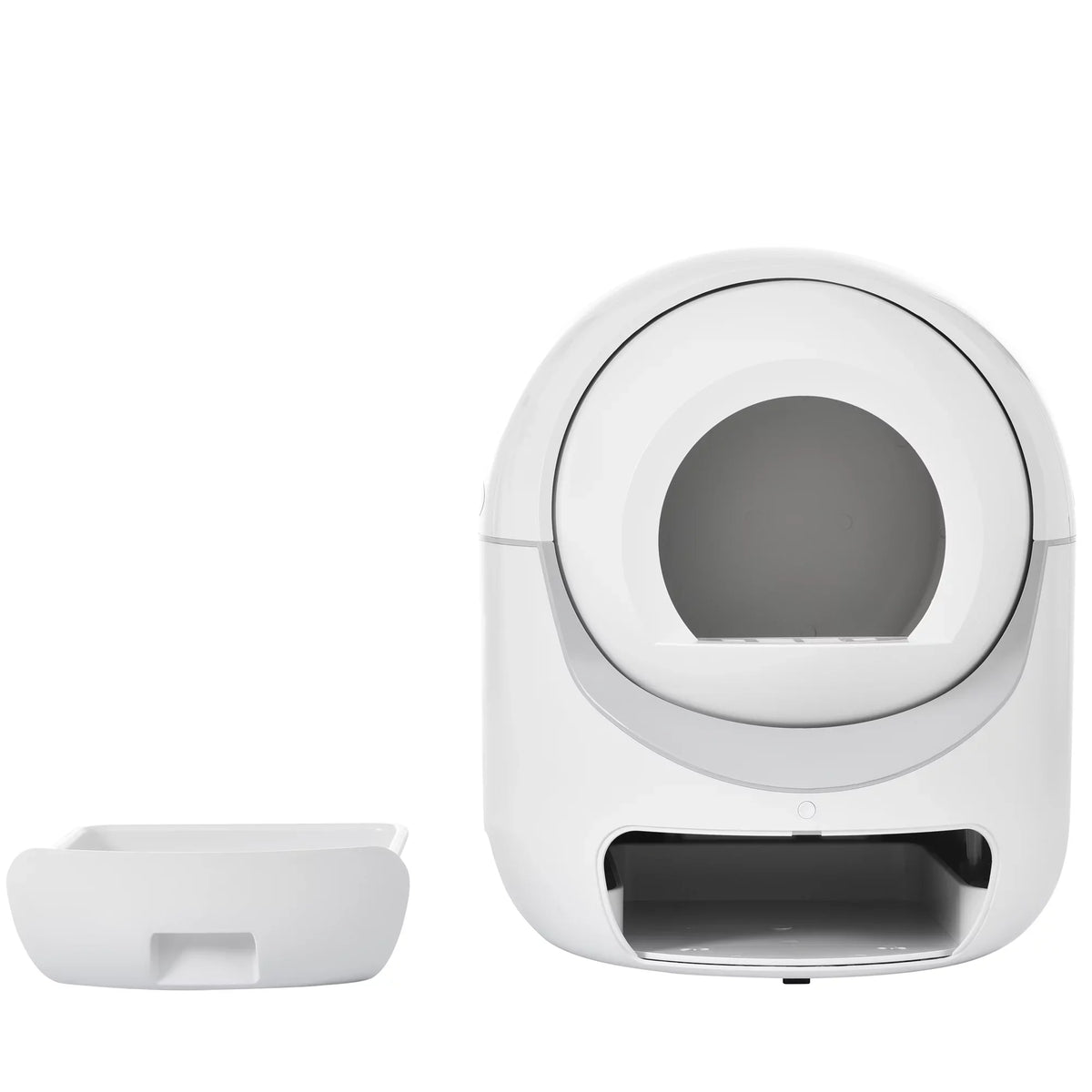 Sizemart Automatic Cat Litter Box, Sizeelf Cleaning Litter Box, App Control, Litter Robot Sizeupport 5G & 2.4G WiFi for Multiple Cats