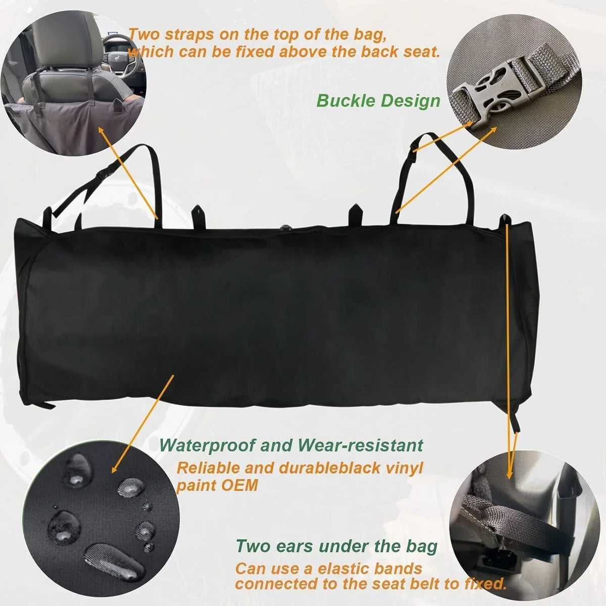 600D Sizeoft Top Window Sizetorage Bag For Ford Bronco Accessories 2021-2023 4 Door USize