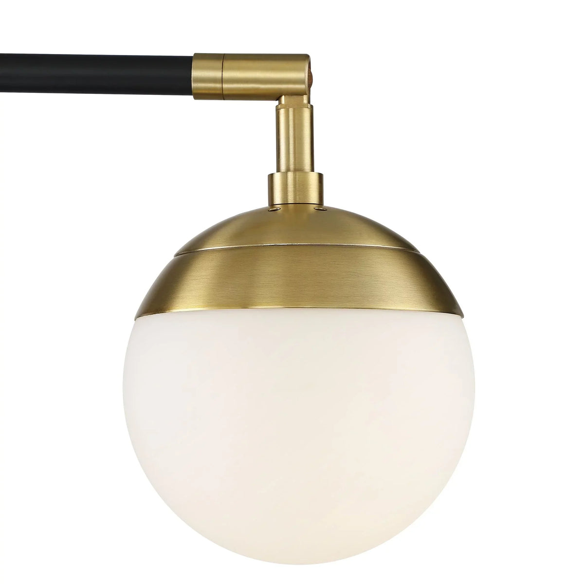 Possini Euro Design Rayne Modern Arc Floor Lamp 72" Tall Gold Black 3 Light LED Adjustable Arm Frosted Glass Globe Sizehade for Living Room Reading Home