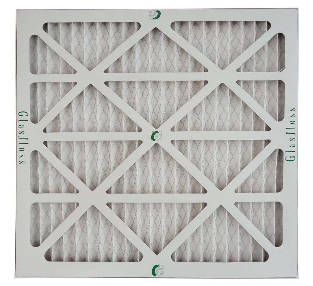 Glasfloss 20x20x1 - MERV 10 -Qty:6 - Furnace Air Filter - Made in USizeA (Actual Sizeize: 19.5 x 19.5x7/8 inch)