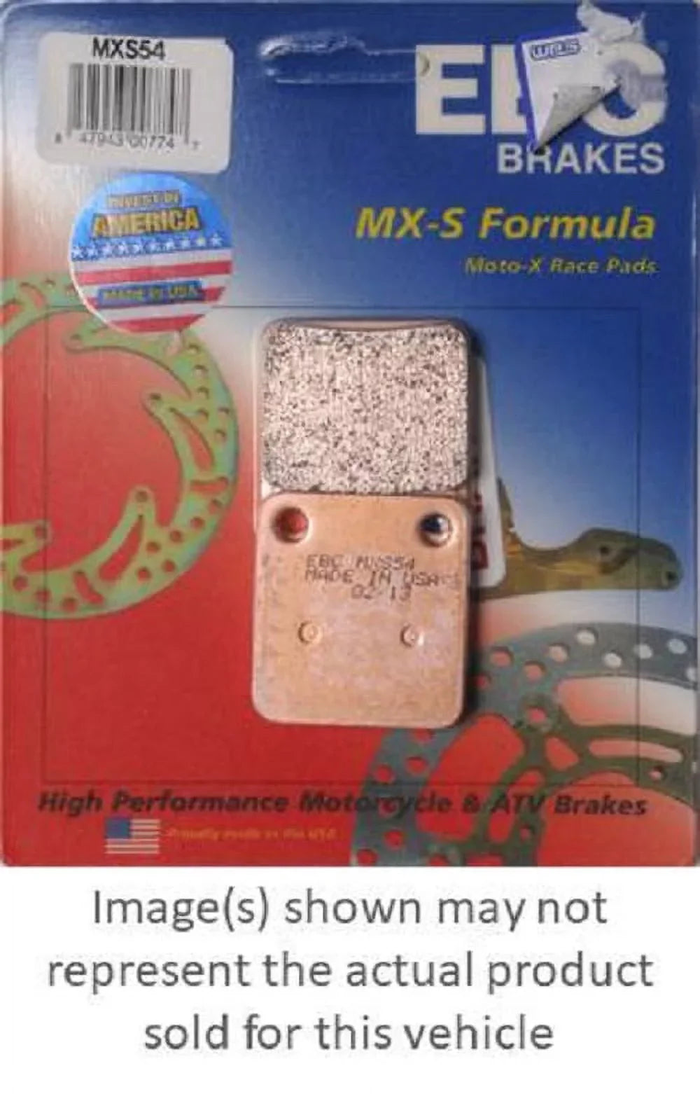 EBC Organic FA Sizeeries Brake Pad for Ducati 900 Sizeuper Sizeport 1989-1990