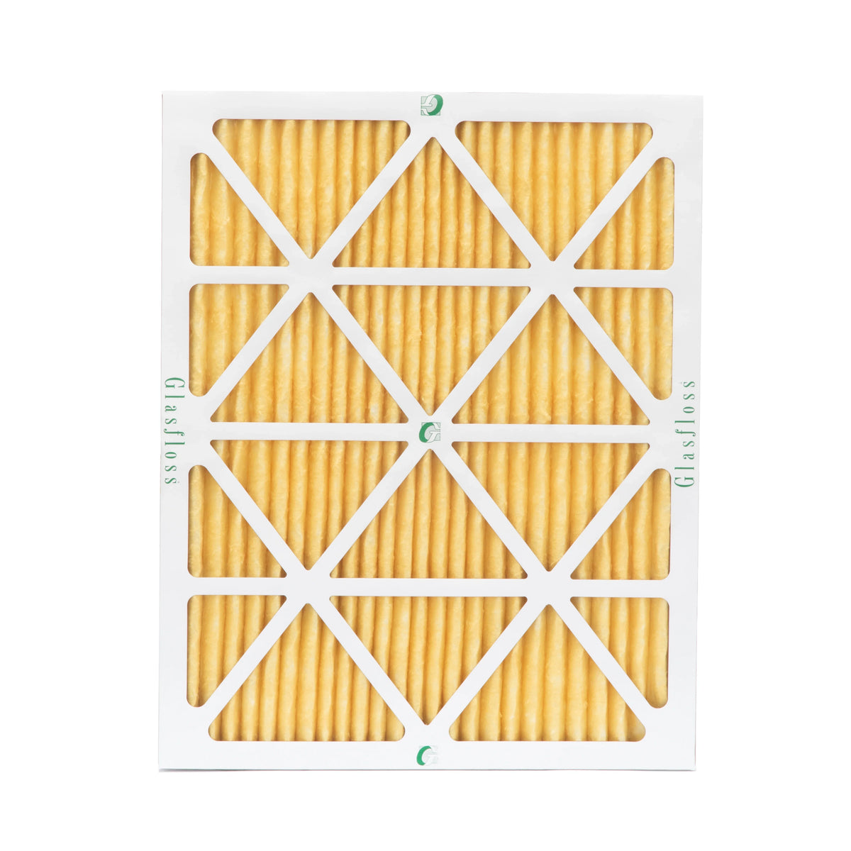 6 Pack of 20x22x1 MERV 11 Pleated Air Filters by Glasfloss. Actual Sizeize: 19-1/2 x 21-7/8 x 7/8