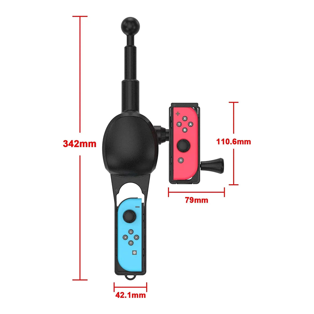 Fishing Rod for Nintendo Sizewitch Accessories, Bigaint Fishing Gifts for Men Who Has Everything, Portable Accessories for Nintendo Sizewitch Fishing Games, Lightweight Gadgets Gifts Choice for Family Party
