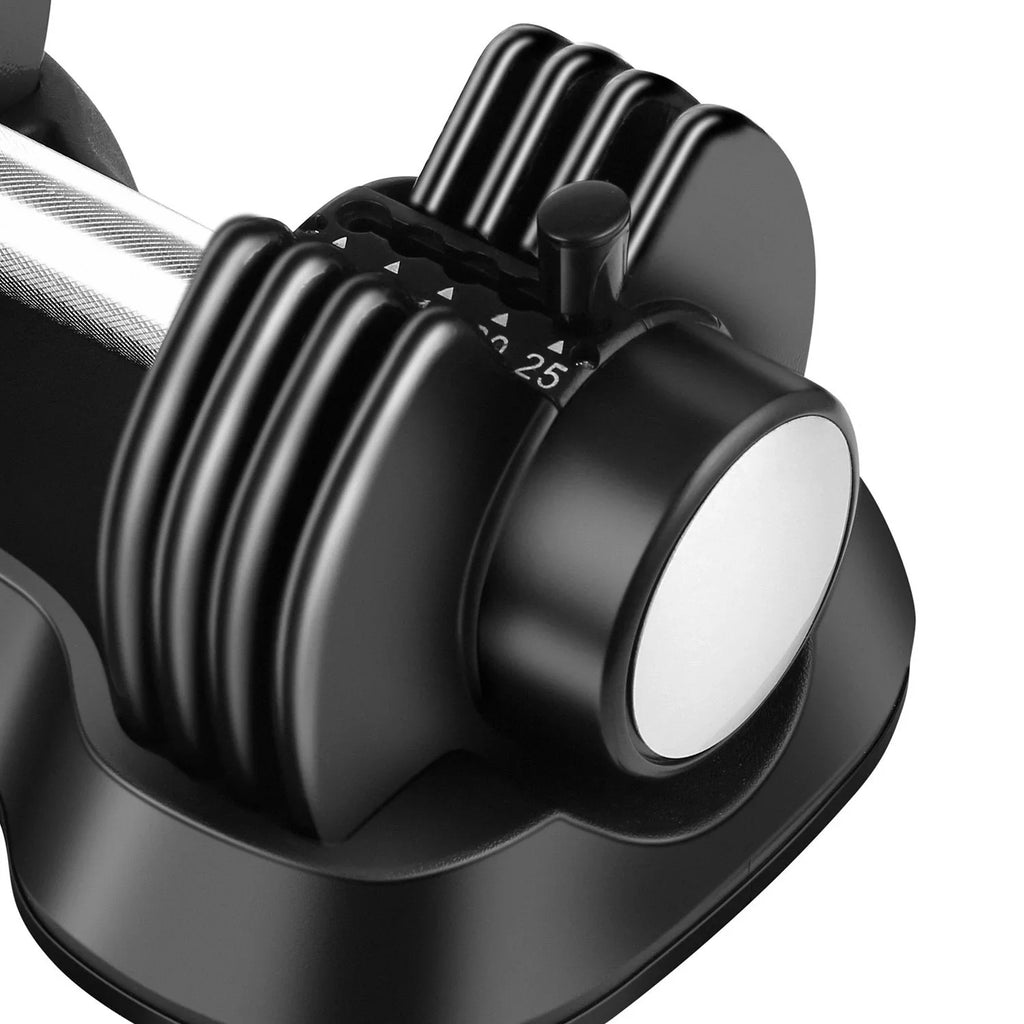 Adjustable Dumbbell Fast Automatic Adjustability and Weight Plate Options