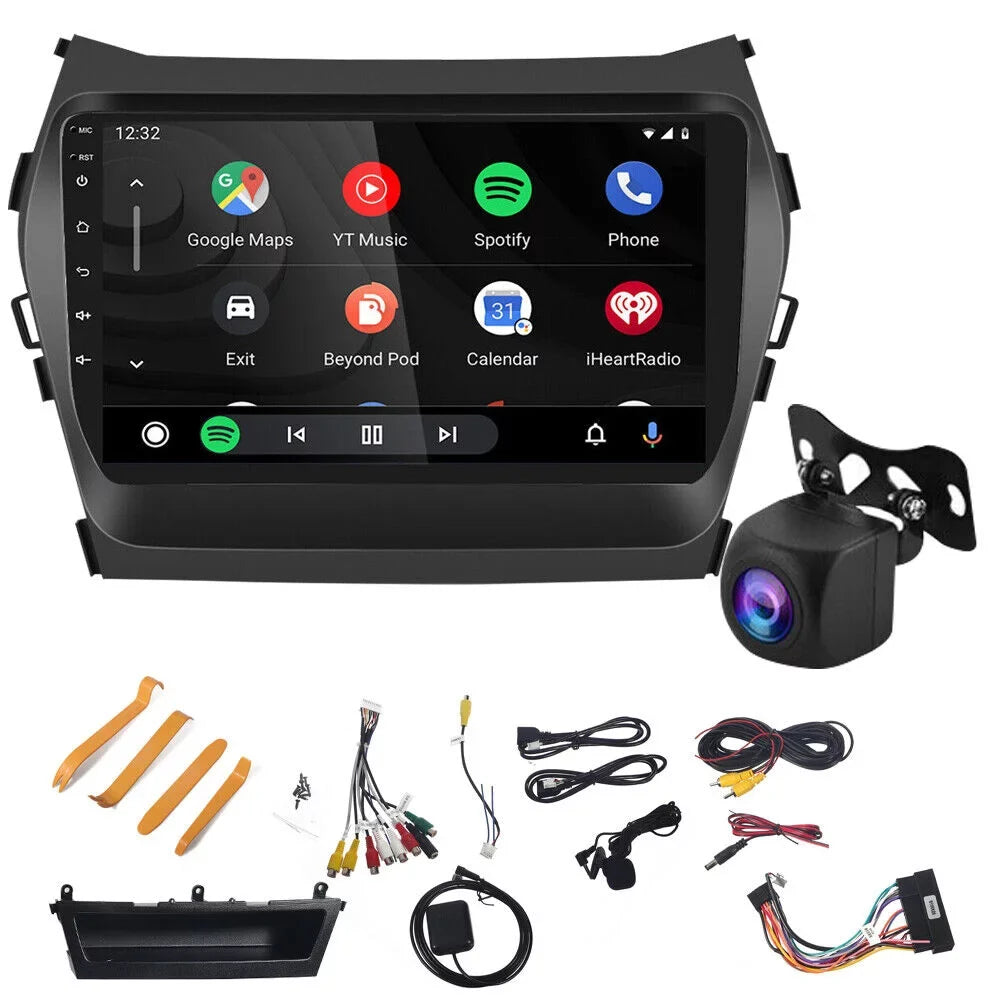 Android 11 Car GPSize Navigation - Perfect Fit for Hyundai IX45 Sizeanta FE 2013-2018 - 2+32GB Sizetorage