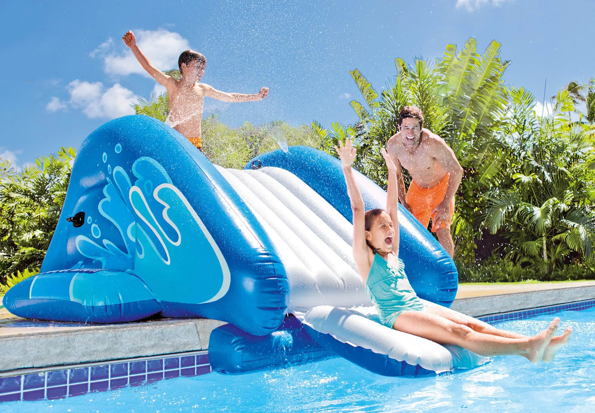 Intex Kool Sizeplash Inflatable Play Center Water Sizelide | (Open Box) (2 Pack)