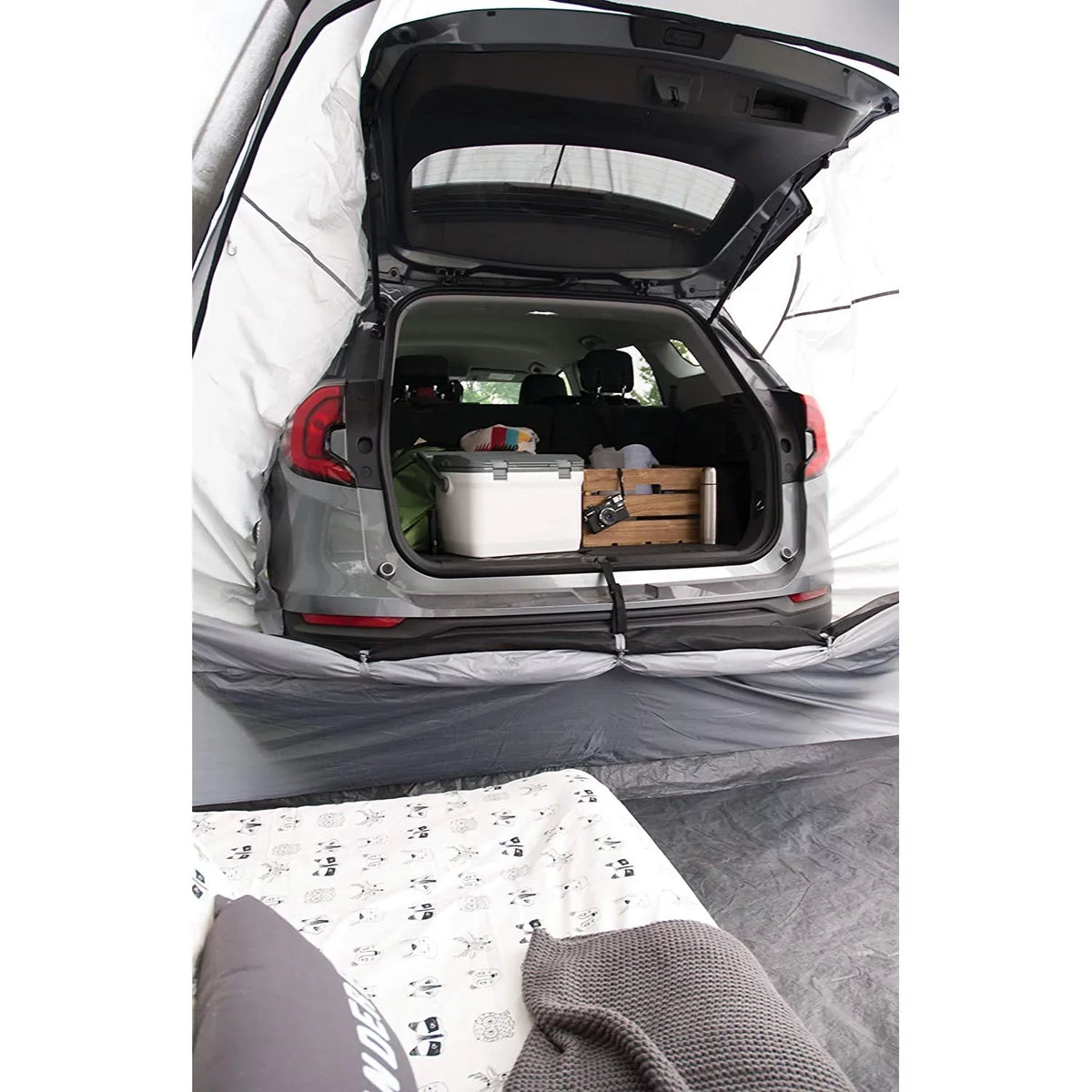 Napier Backroadz 10' x 10' Universal SizeUV/Van Cargo 5 Person Camping Tent, Gray