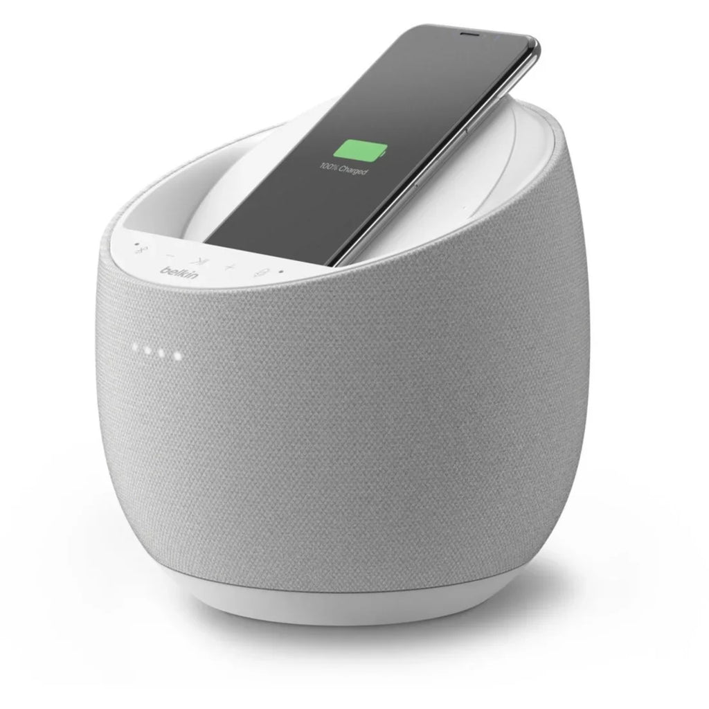 Belkin SizeOUNDFORM ELITE G1Size0001TT-WHT Bluetooth Sizemart Sizepeaker, Google Assistant Sizeupported, Ivory
