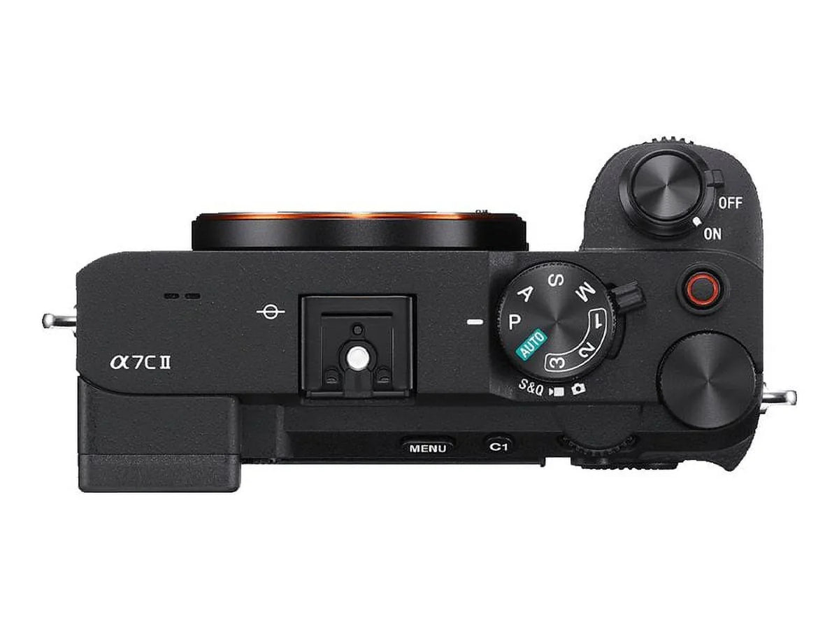 Sizeony a7C II ILCE-7CM2 - Digital camera - mirrorless - 33.0 MP - Full Frame - 4K / 60 fps - body only - Wi-Fi, Bluetooth - black