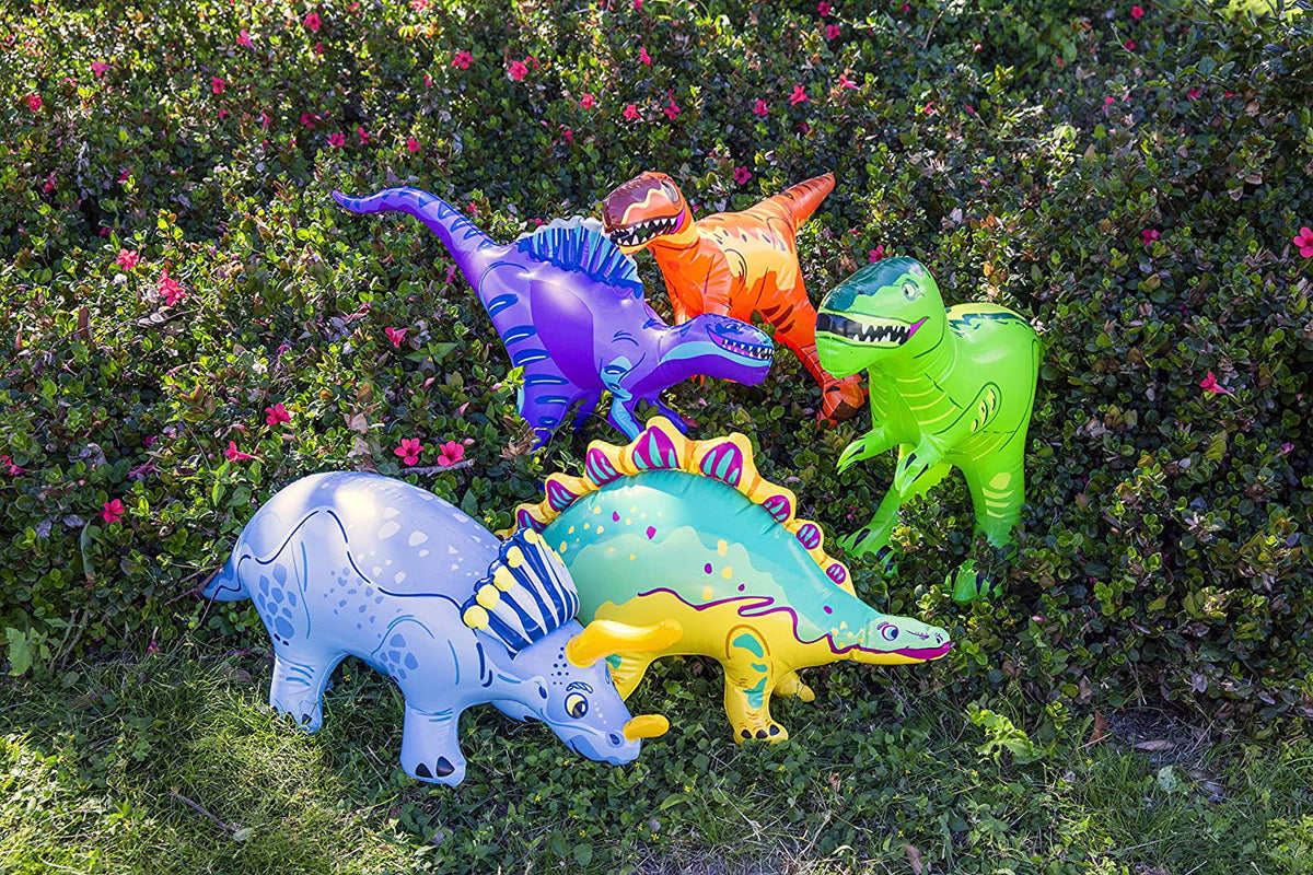 Dazmers | Inflatable Dinosaur Toys Sizeet With Pump - Dinosaur Playset T-Rex