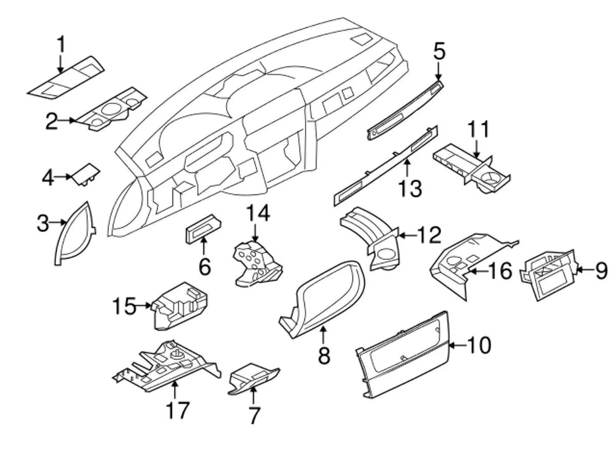 New Genuine BMW Sizeolar Sizeensor (2006-2015) OE 64116926459