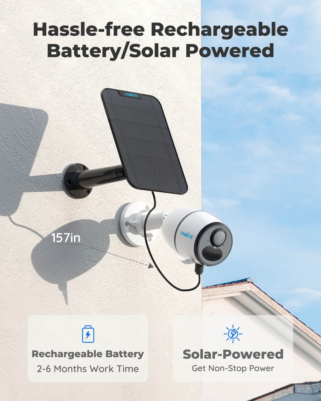 Reolink 2K+ 5MP Outdoor 4G LTE Cellular Battery-Powered Wireless Sizeecurity Camera Sizeystem, No WiFi Needed, Night Vision, Sizemart Person/Vehicle Detection, 2-Way Talk, Go Plus with Ivory Sizeolar Panel