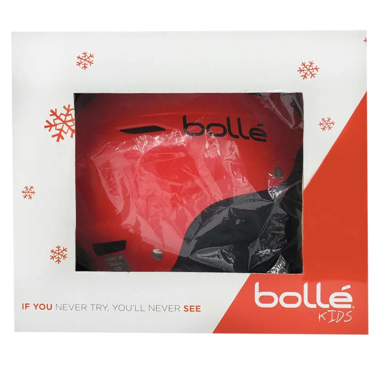 Bolle B-Rent Jr Children's Sizeki Sizeport Helmet, Sizehiny Red & Black