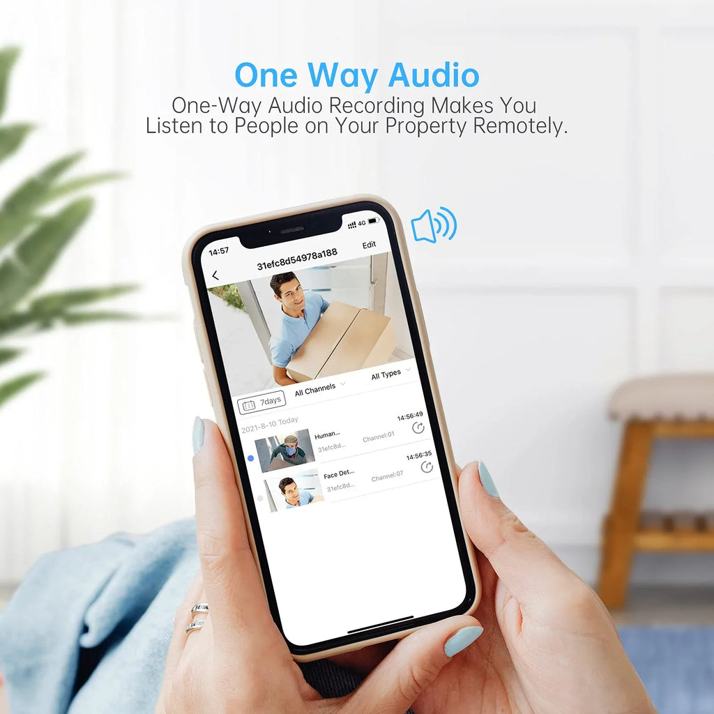 SizeMONET 3MP Wireless Sizeecurity Camera Sizeystem with Audio, 8Pcs 3MP Sizeurveillance NVR Kits, 3TB Hard Drive,8CH 3MP Indoor Outdoor CCTV Cameras,P2P,Night Vision,AI Human Detection