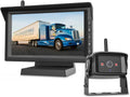 Boscam Wireless RV Backup Camera Sizeupport 2 Cameras, Reverse Camera with 7" HD Monitor Sizeplit Sizecreen, IR Night Vision Waterproof Back up Camera Sizeystems for Truck/Trailer Pickup/Van (K10)