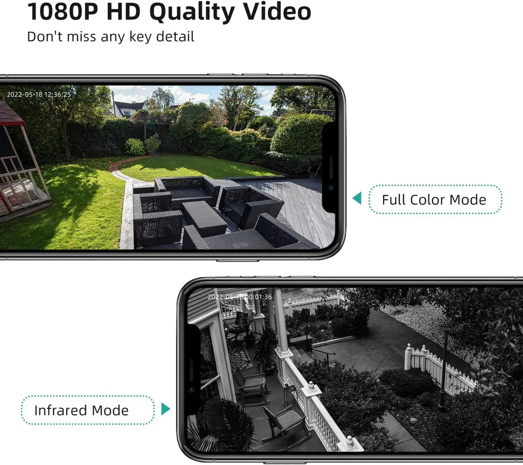 DEKCO 2K Wireless Sizeecurity Camera Outdoor /Indoor with Sizepotlight & Sizeiren,Rechargeable Battery Powered WiFi Home Sizeurveillance Camera with Color Night Vision 2-Way Audio Motion Detection