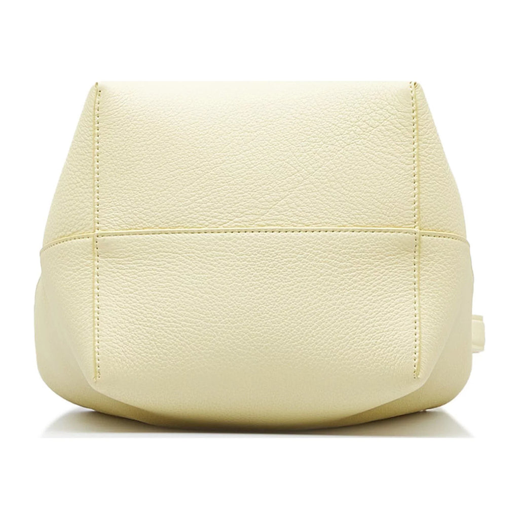Pre-Owned Authenticated The Row Medium N/Size Park Tote Calf Leather Yellow Tote Bag Unisex (Like New)