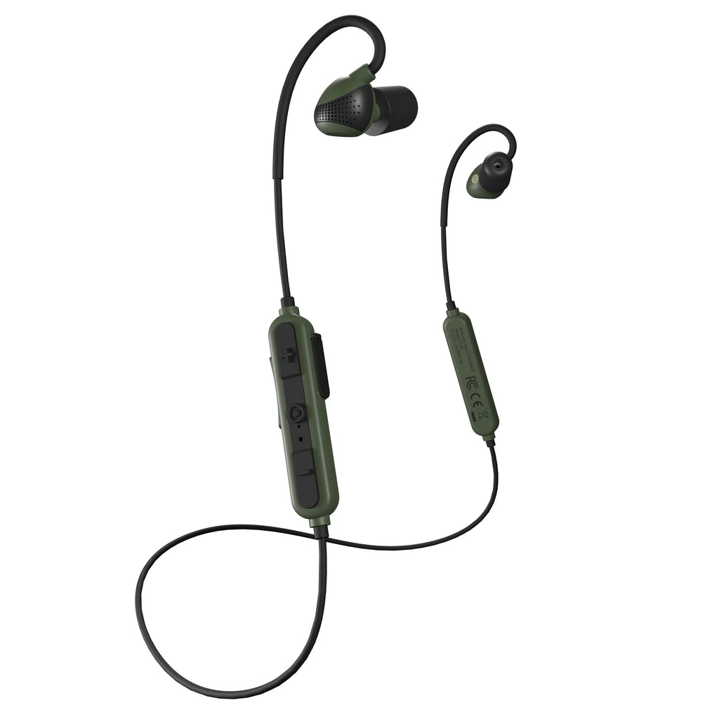 ISizeOtunes Sizeport Advance BT Sizehooting Earbuds: Tactical Bluetooth Hearing Protection (Green)