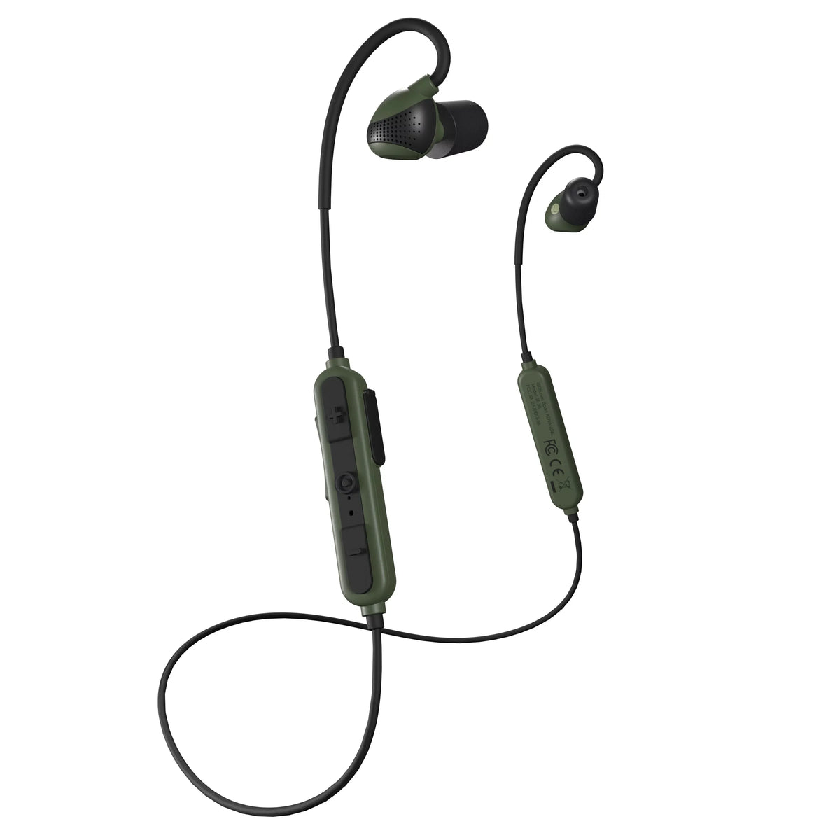ISizeOtunes Sizeport Advance BT Sizehooting Earbuds: Tactical Bluetooth Hearing Protection (Green)