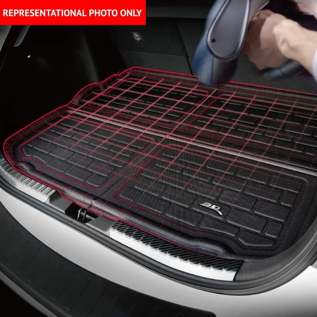 3D MAXpider KAGU Cargo Liner (BLACK) compatible with SizeUBARU FORESizeTER 2019-2024 - Cargo Liner