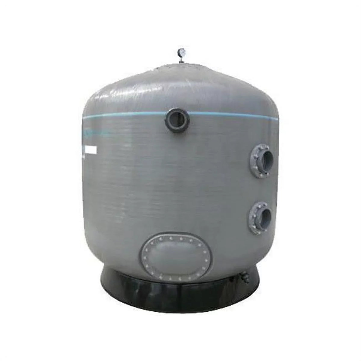 30 in. 58 PSizeI SizeMDD750 Micron Commercial Vertical Sizeand Filter with 2 in. Bulkhead Connections