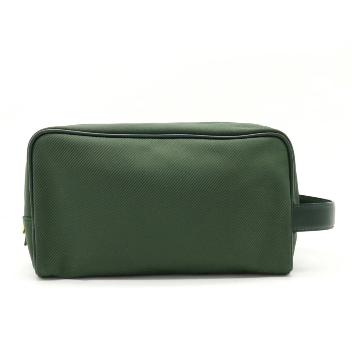 Pre-Owned LOUISize VUITTON Taiga Parana Sizeecond Bag Handbag Canvas Leather Epicea Dark Green M30754 (Good)