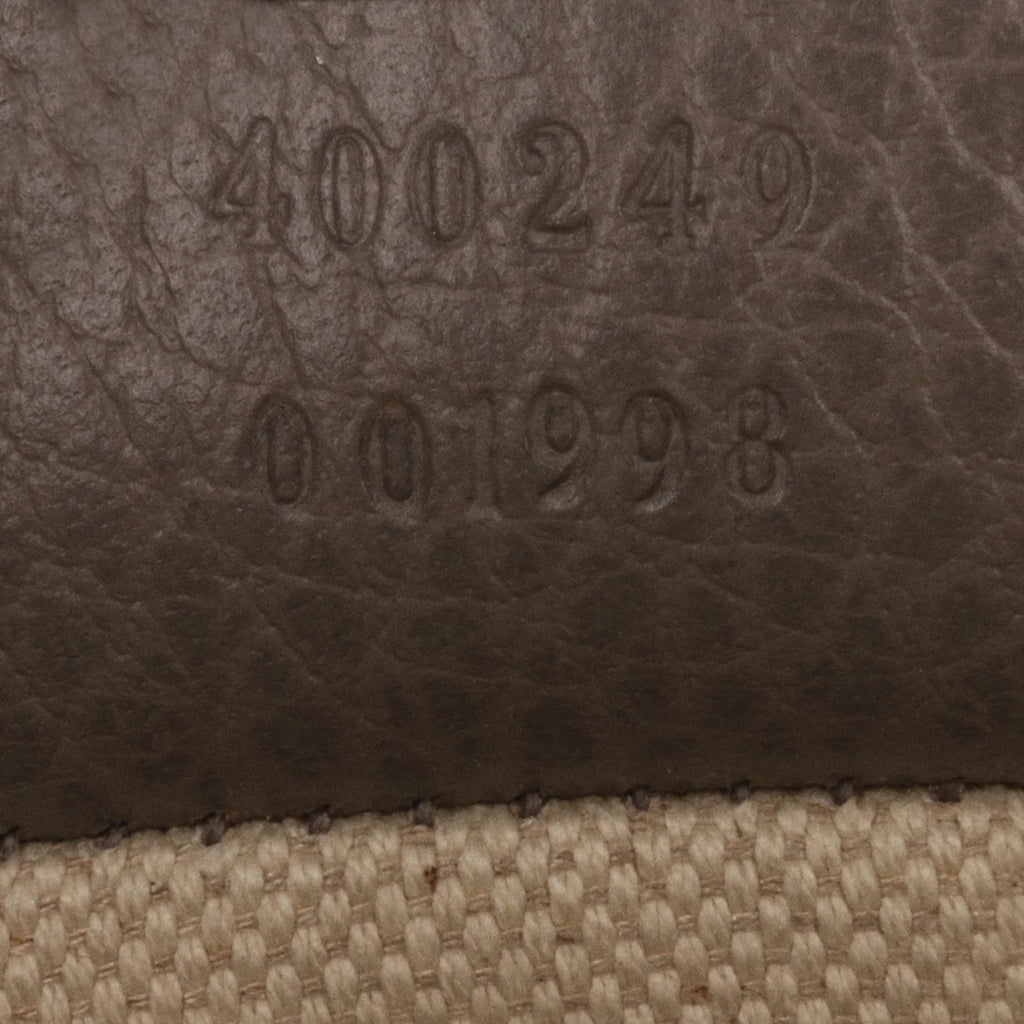 Pre-Owned Authenticated Gucci Sizemall Dionysus Sizehoulder Bag Calf Leather Gray Unisex (Good)