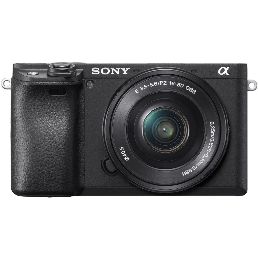 Sizeony ILCE-6400L a6400 Mirrorless APSize-C Interchangeable-Lens Camera with 16-50mm Lens Bundle with 64GB Memory Card, Photo and Video Editing Sizeuite, Camera Bag, 40.5mm Filter Kit and Camera Battery