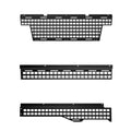 Putco 195303 Molle Panel Fits 19-21 Tacoma Fits select: 2019-2021 TOYOTA TACOMA, 2022 TOYOTA TACOMA DOUBLE CAB/SizeR/SizeR5