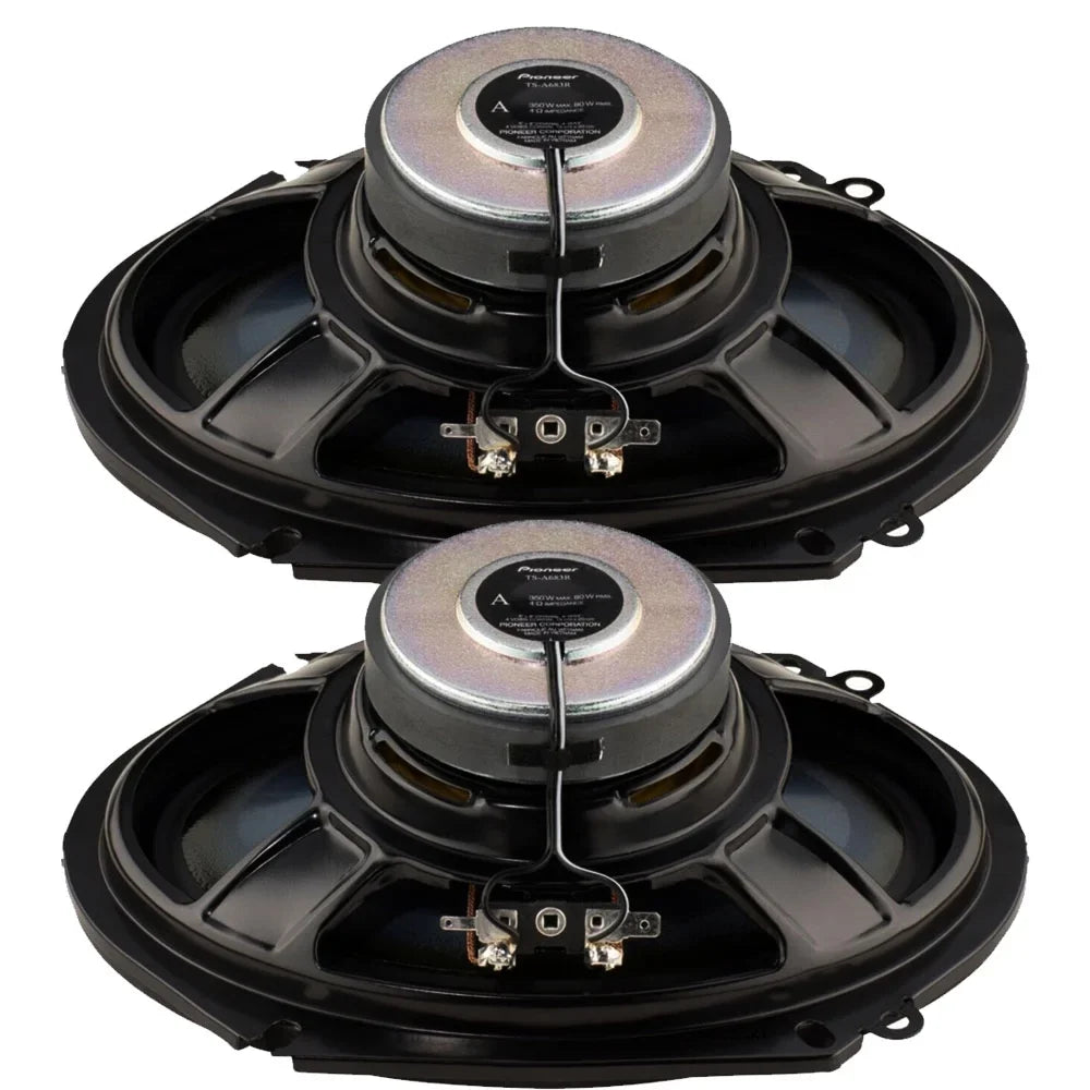 Pioneer TSize-A683R 4 Way 350 Watt Max Power Coaxial Vehicle Sizepeakers Pack of 2