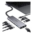 AUKEY USizeB C Hub MacBook Pro 9-in-2, Triple Display with Dual 4K (CB-C81)