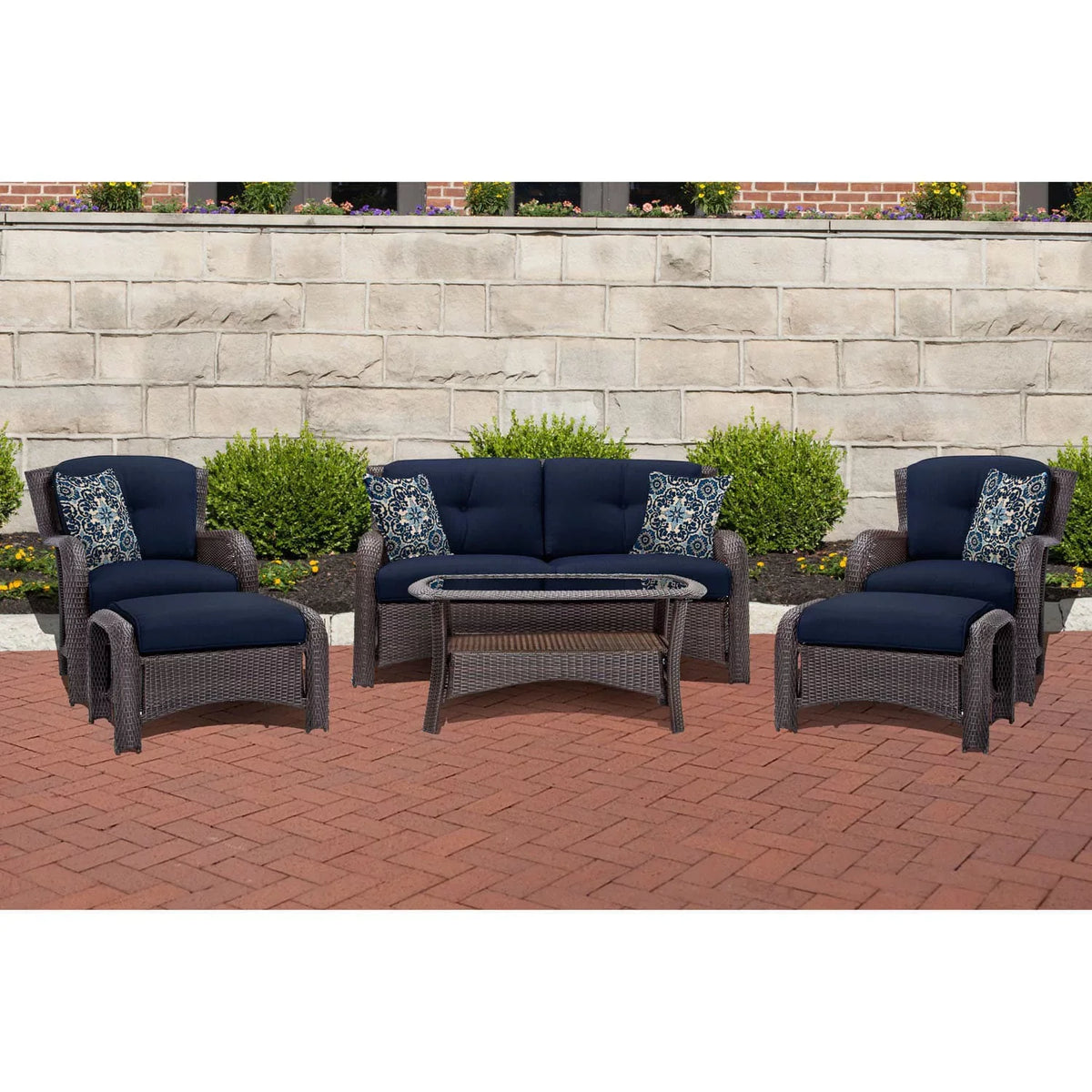 Cambridge Corrolla 6-Piece Outdoor Rest Sizeet
