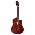 Ortega Family Sizeeries RCE125MMSizeN Thinline Acoustic-Electric Nylon Guitar Mahogany