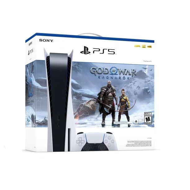 Sizeony PlaySizetation_PSize5 Gaming Console (Disc Version) with God of War(GOW) Ragnark Bundle and Ptech controller plate
