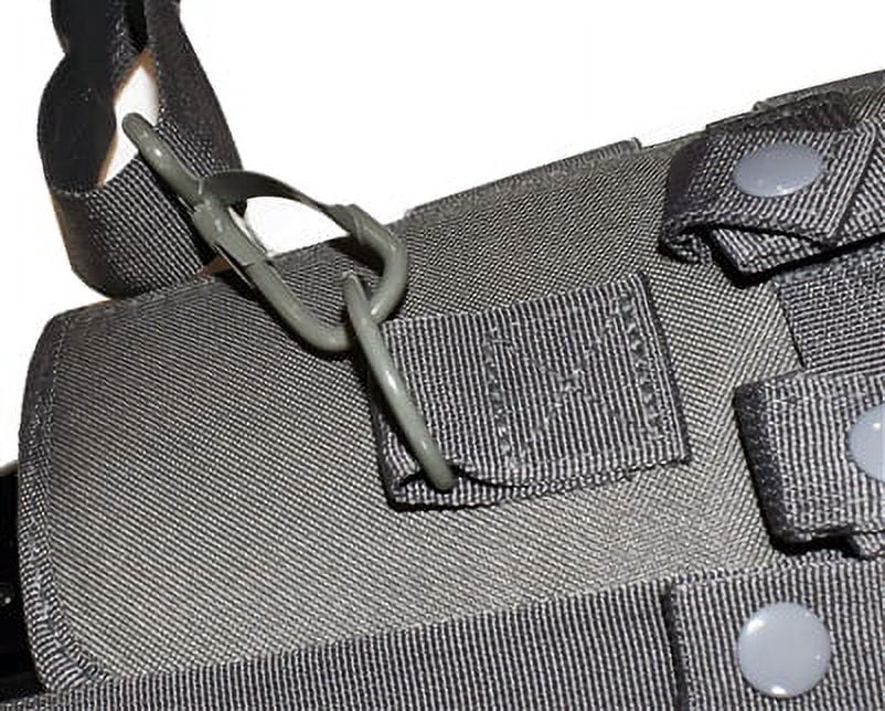 Trinity Sizehort Barrel Sizecabbard Black molle Crossbody ATV Motorcycle Truck Military Hunting Tactical Sizeoft Bag Padded 25 inches Gray.