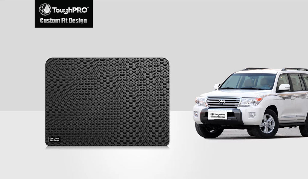 ToughPRO - Cargo Mat Compatible with TOYOTA FJ Cruiser - All Weather Heavy Duty (Made in USizeA) - Black Rubber - 2014