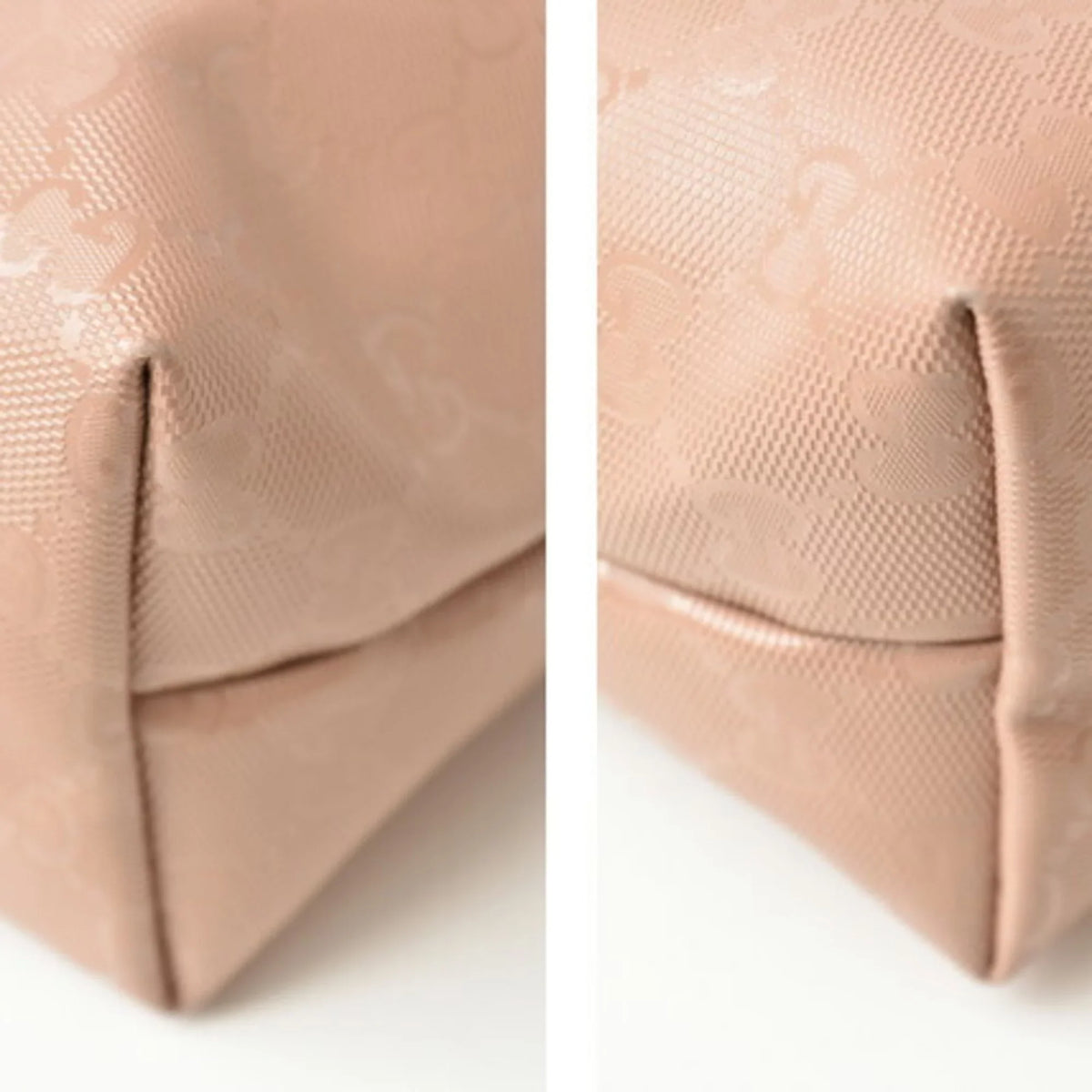 Pre-Owned Gucci Tote Bag Handbag GUCCI Day Limited GG Imprime PVC Nude Pink Beige 211138 (Good)
