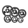 York Barbell  Grip Urethane Encased Olympic Plates- Black - 5 lbs