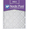 Nordic Pure 17x21x1ExactCustomM8-12 Exact MERV 8 AC Furnace Filters, 17 x 21 x 1 in. - Pack of 12