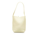 Pre-Owned Authenticated The Row Medium N/Size Park Tote Calf Leather Yellow Tote Bag Unisex (Like New)